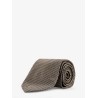 Silk tie with micro pattern