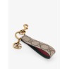 GG Supreme fabric keyring