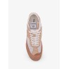 Chloé Kick low-top leather sneakers with mesh inserts