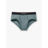 Brief stretch cotton slip