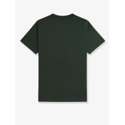 Cotton t-shirt with logo embroidery