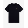 Cotton t-shirt with logo embroidery
