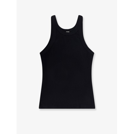 Ribbed cotton tank top