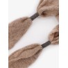 Cashmere scarf with Monili detail