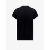 Cotton T-shirt with logo embroidery