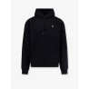 Cotton sweatshirt with logo embroidery