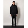 Cotton sweatshirt with logo embroidery