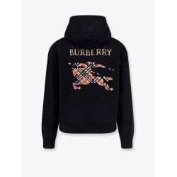 Cotton sweatshirt with logo embroidery