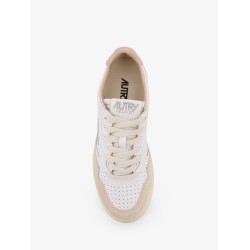 Medalist Low leather low-top sneakers with suede inserts