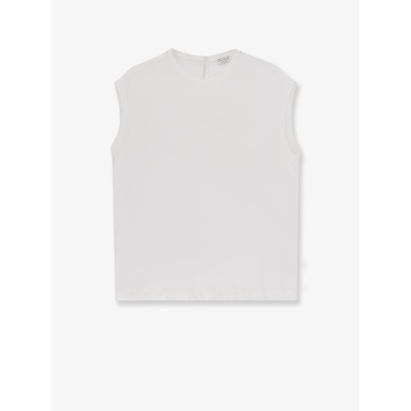 Stretch silk top