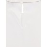 Stretch silk top