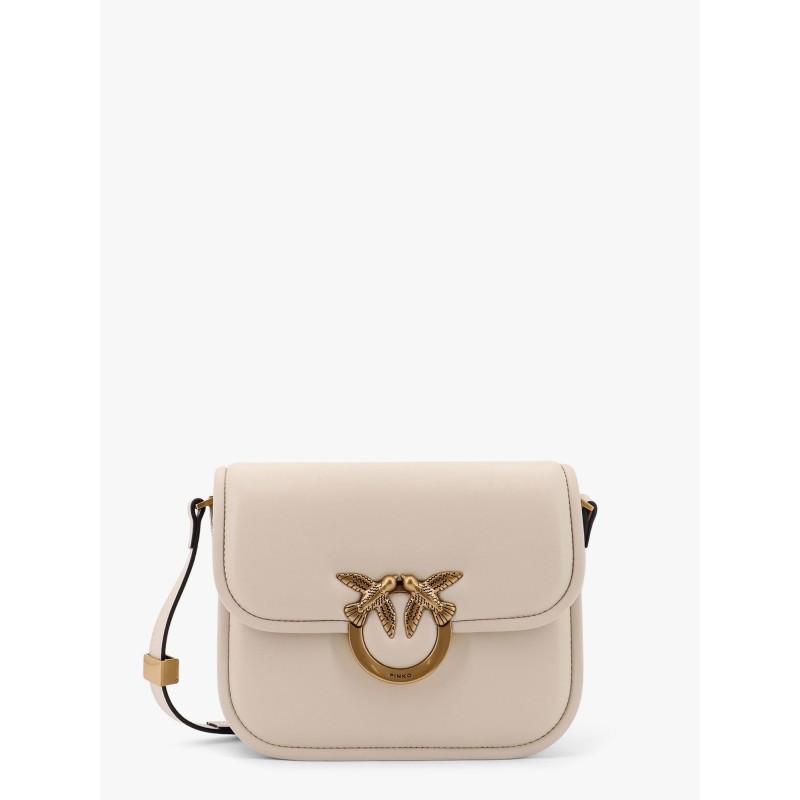 Love Box leather crossbody bag