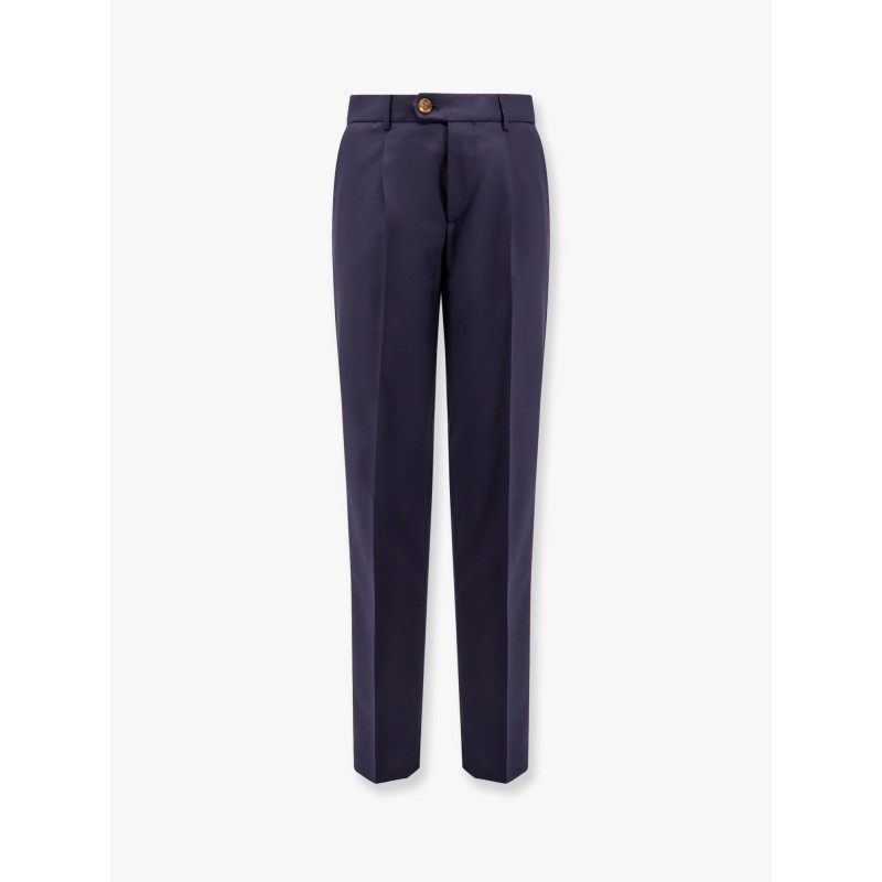 Virgin wool trousers with pinces