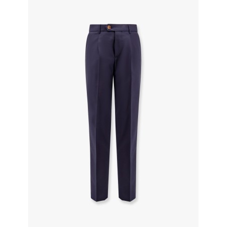 Virgin wool trousers with pinces