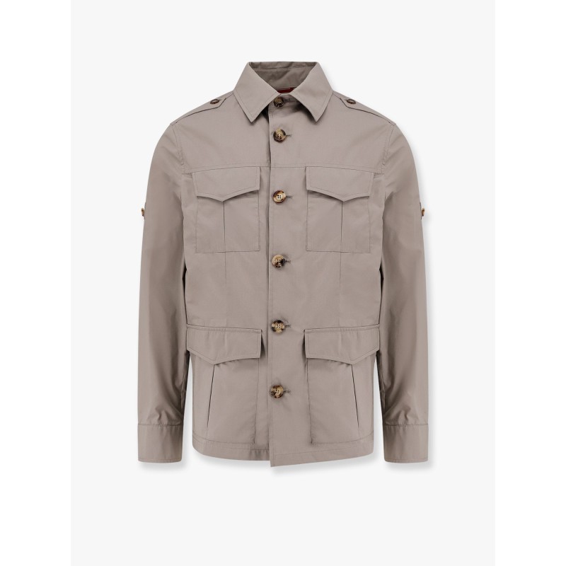 Water-Resistant cotton blend jacket