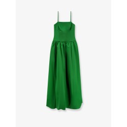Satin long dress