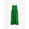 Satin long dress