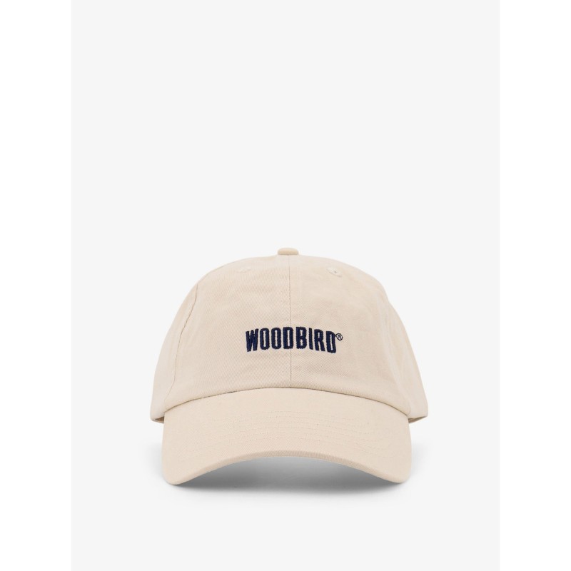 Cotton baseball hat with embroidered logo