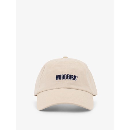 Cotton baseball hat with embroidered logo