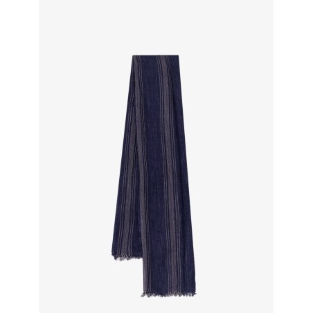 Silk and linen scarf