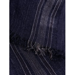 Silk and linen scarf