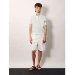 Cotton lightweight knit polo