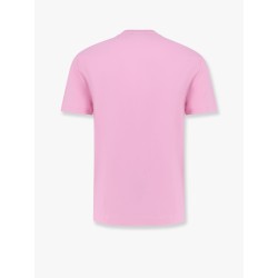 Cotton T-shirt with logo embroidery