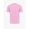 Cotton T-shirt with logo embroidery