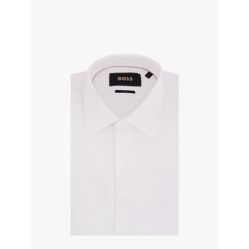 Slim fit linen shirt