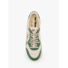 Low-top foam sneakers with lateral openwork