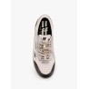 Low-top foam sneakers with lateral openwork