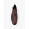 Deconstructed leather loafer