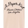 Cotton t-shirt with logo embroidery