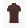 Icecotton polo shirt with lateral slits