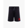 Cotton jogging bermuda shorts with logo detail