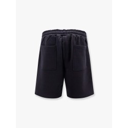 Cotton jogging bermuda shorts with logo detail