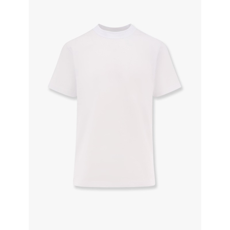 Cotton t-shirt with logo on the back
