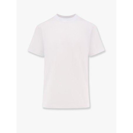 Cotton t-shirt with logo on the back