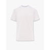 Cotton t-shirt with logo on the back