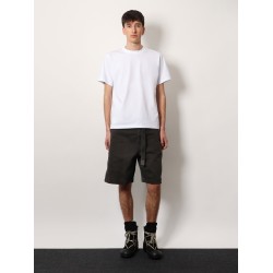 Cotton t-shirt with logo on the back