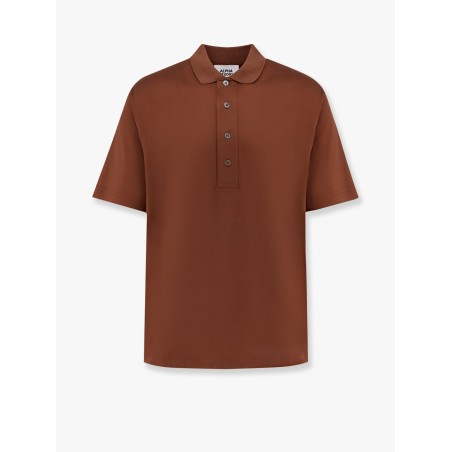 Cotton jersey polo shirt