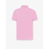Cotton polo shirt with embroidered logo
