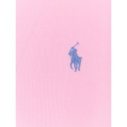 Cotton polo shirt with embroidered logo