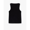 Ribbed cotton tank top