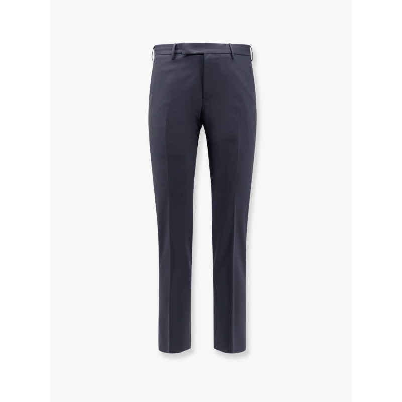 Stretch virgin wool trouser