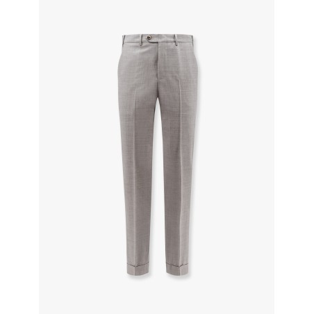 Stretch virgin wool trouser