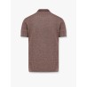 Parson cotton, linen and silk polo shirt