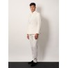 Virgin wool tuxedo with satin lapel