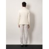 Virgin wool tuxedo with satin lapel
