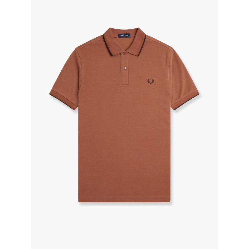 Classic polo shirt with logo embroidery